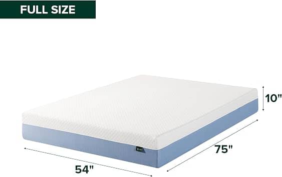 Zinus Cooling Essential Mattresses New Twin 6"
