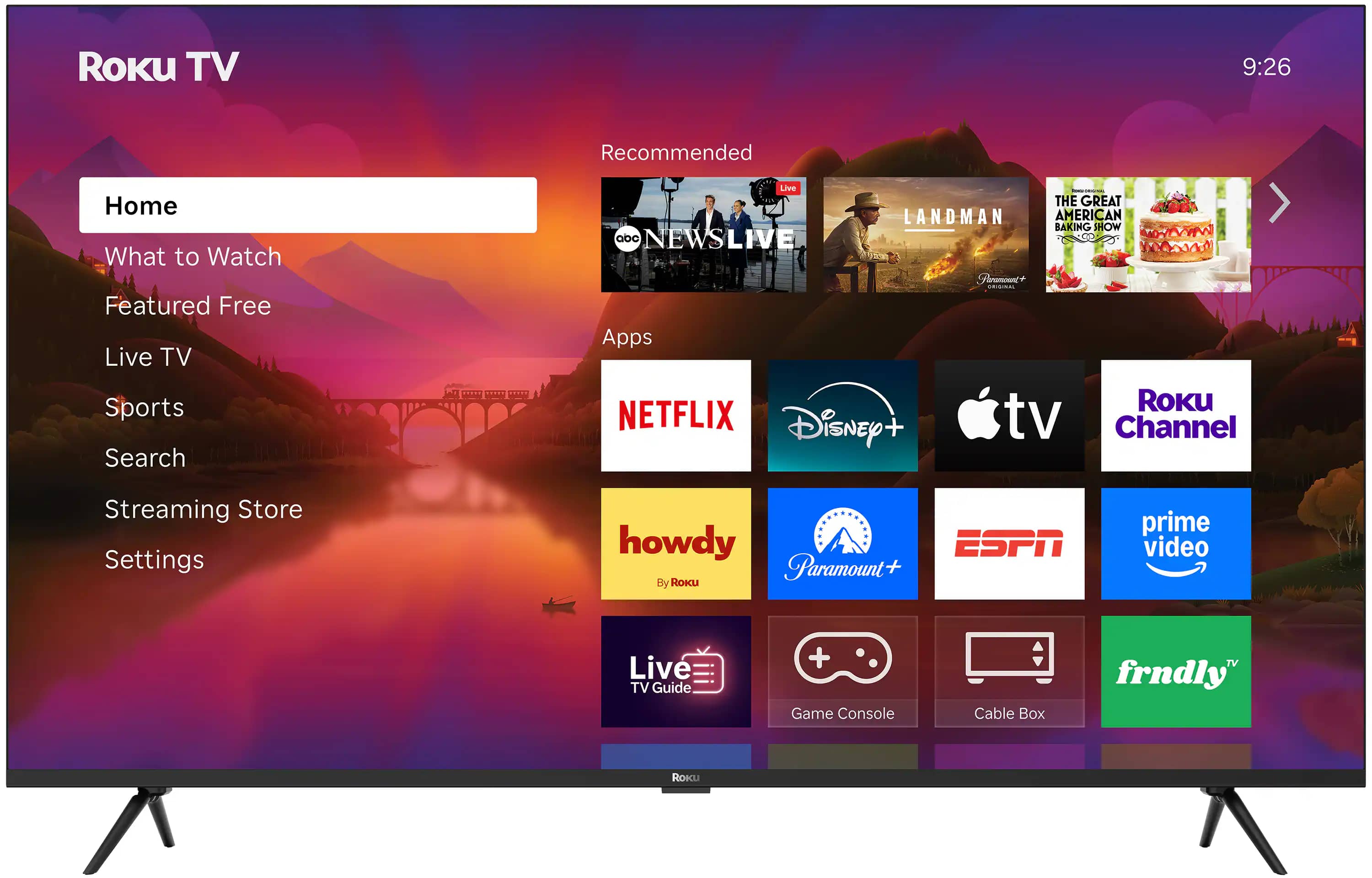 Roku R6C7 TVs 55 inch New