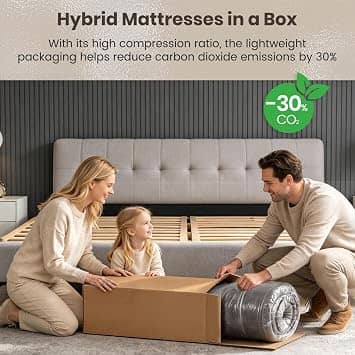 KOW Memory Foam Mattresses New Twin XL 12"