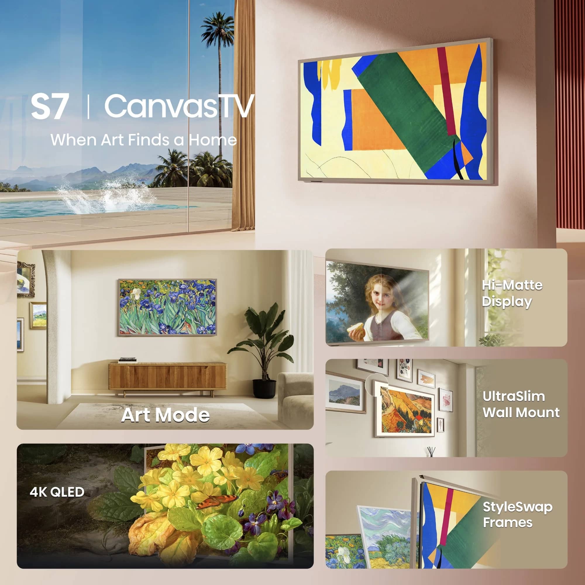 Hisense S7N TVs 75 inch New