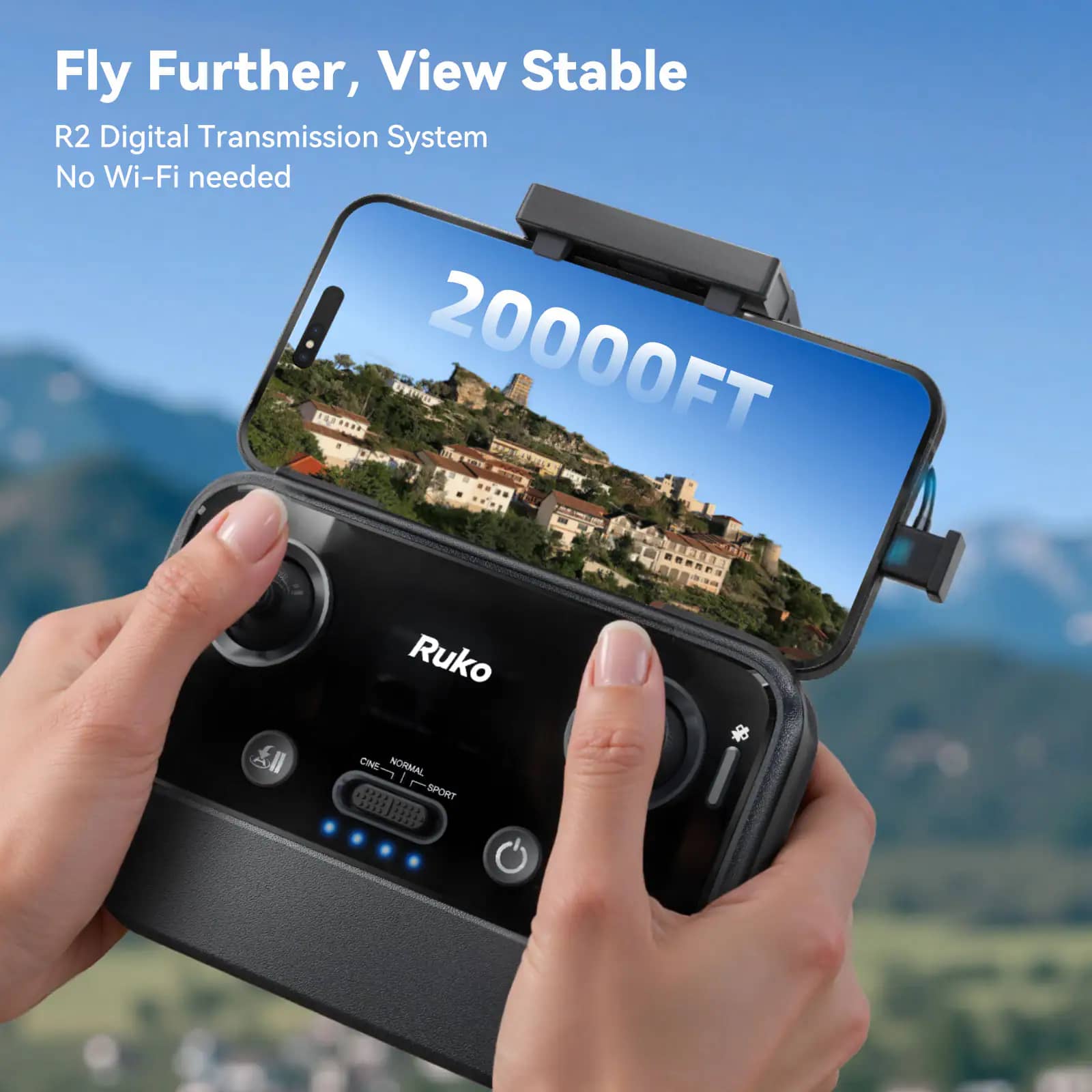 Ruko U11MINI 4K Quadcopters & Multirotors Black Drone Only New