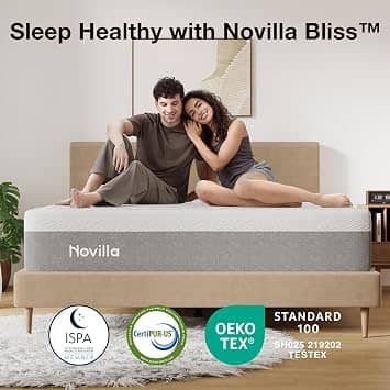 Novilla NV0M801 Mattresses New Twin 6"