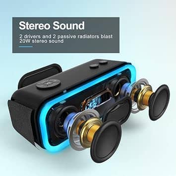 DOSS Soundbox Pro Portable Bluetooth Speakers New