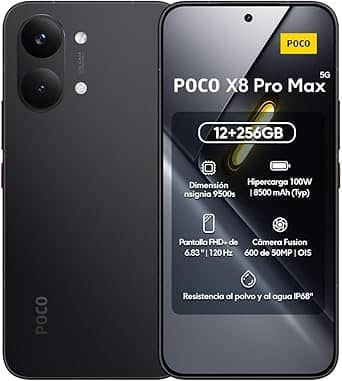 Xiaomi POCO X8 Pro Max Cell Phones Blue 256GB Unlocked New