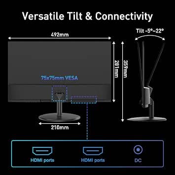 SANSUI ES-22X3AH Monitors New