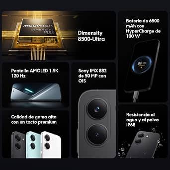 Xiaomi POCO X8 Pro Cell Phones White 256GB Unlocked New