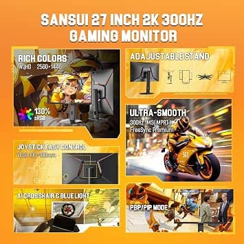 SANSUI ES-G27F6Q Pro Monitors New