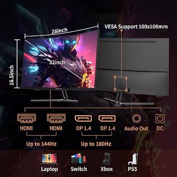 SANSUI ES-G32C1Q Monitors New