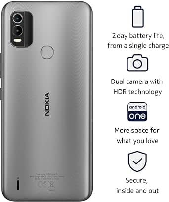 Nokia C21 Plus Cell Phones Gray 64GB Unlocked New