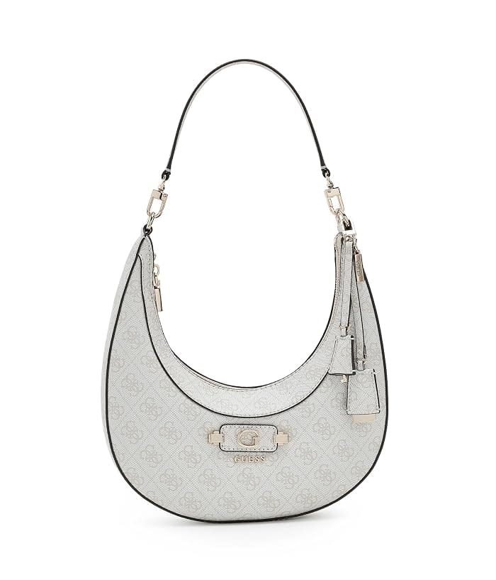 Guess Lindsey Women's bags Ivory Faux Leather Hobo New
