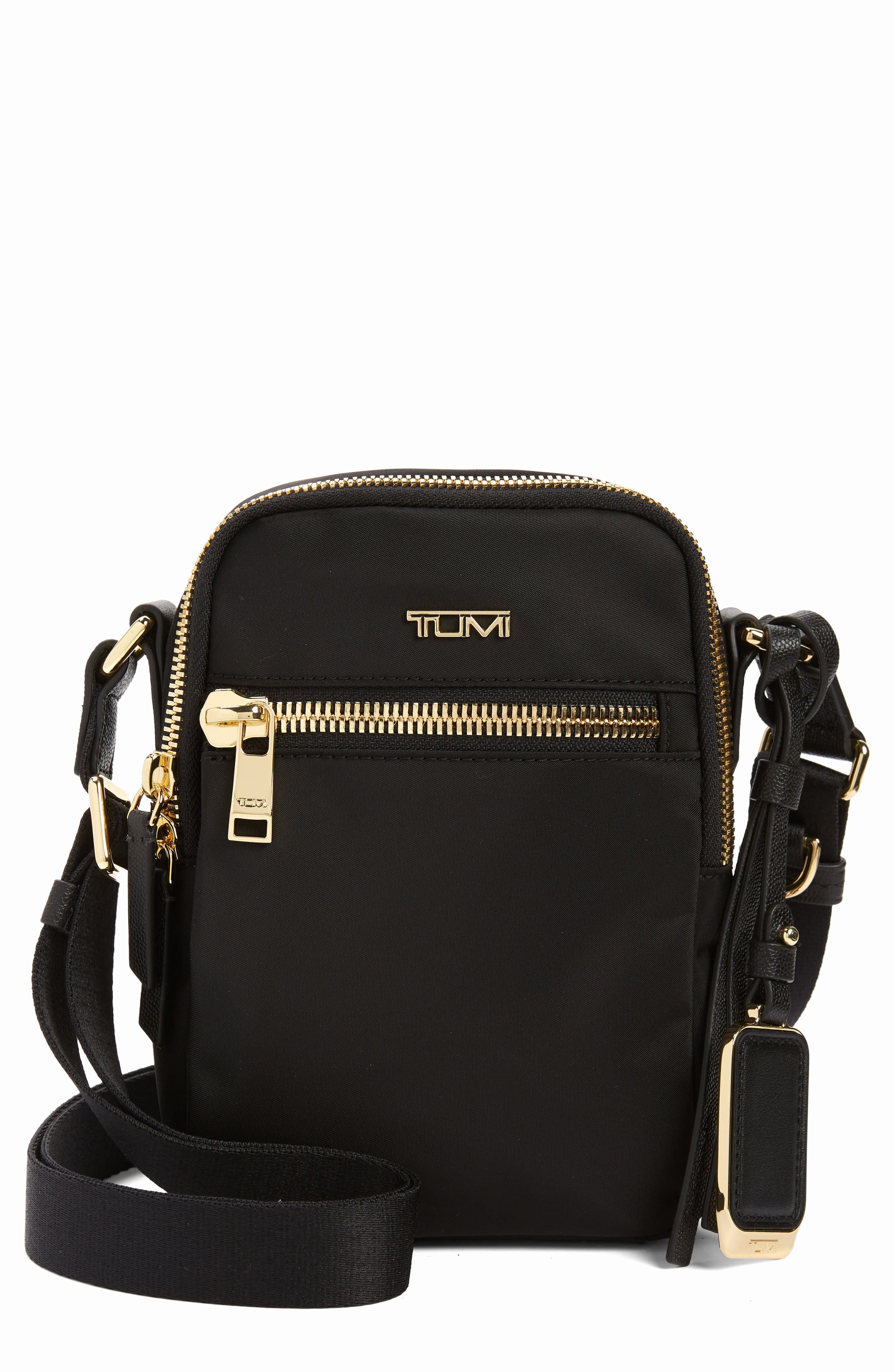 Tumi Persia Crossbody Women's bags Black/Gold New