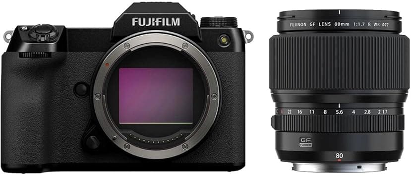 Fujifilm GFX100S Digital Cameras Black New Body Only