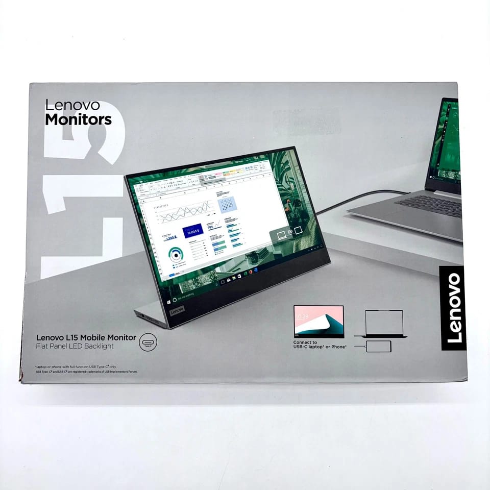 Lenovo L15 Monitors New