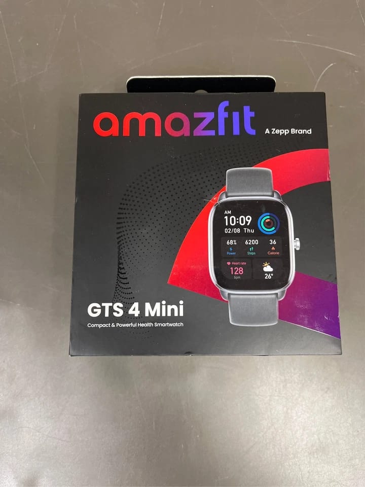 Amazfit GTS 4 Smartwatches Blue 42mm New