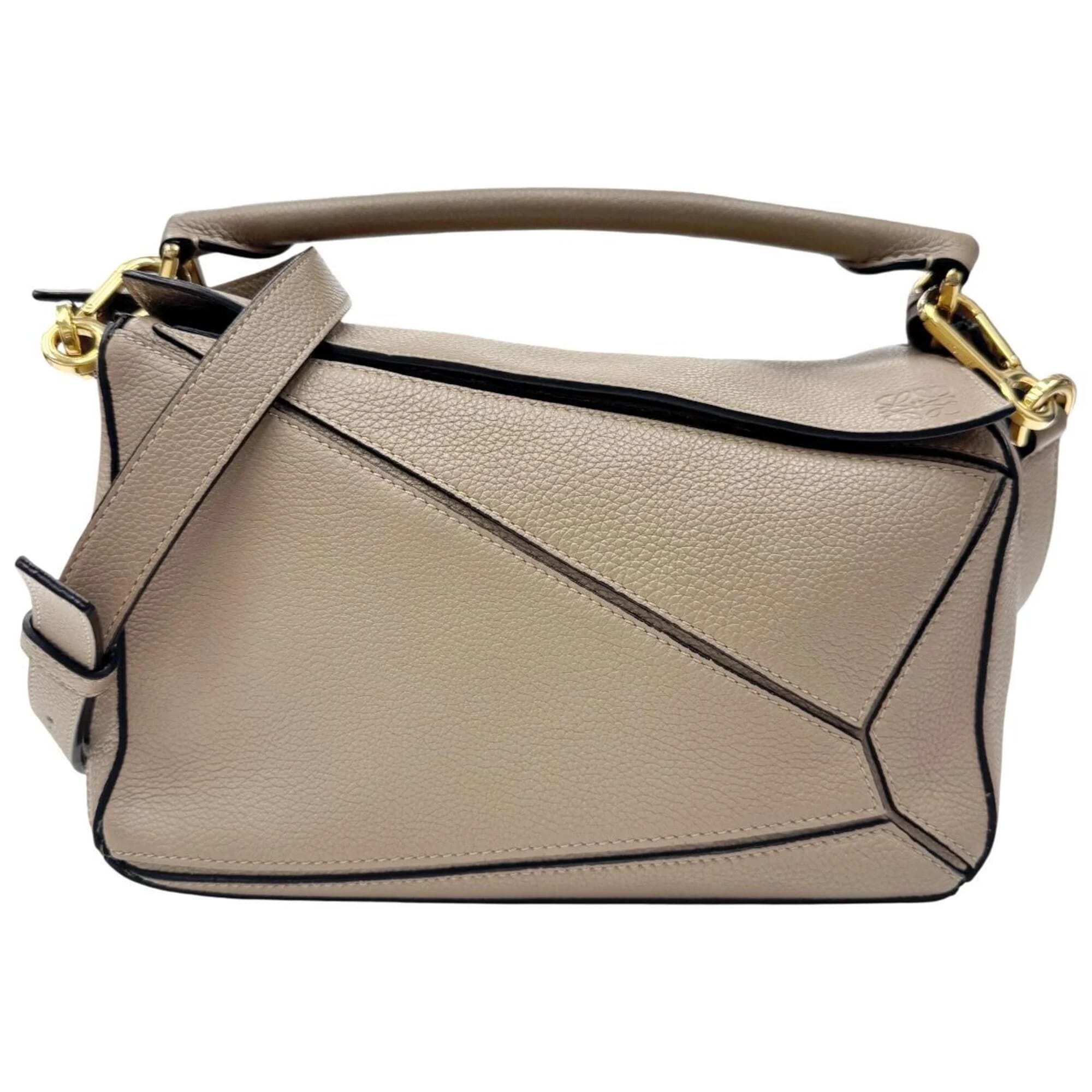 Loewe Puzzle Women's bags Mini Red Calfskin Used - Good