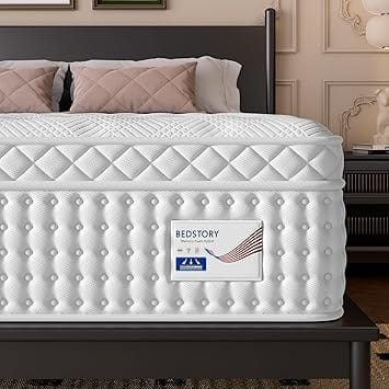BedStory Adult Mattress Mattresses New Queen 12"