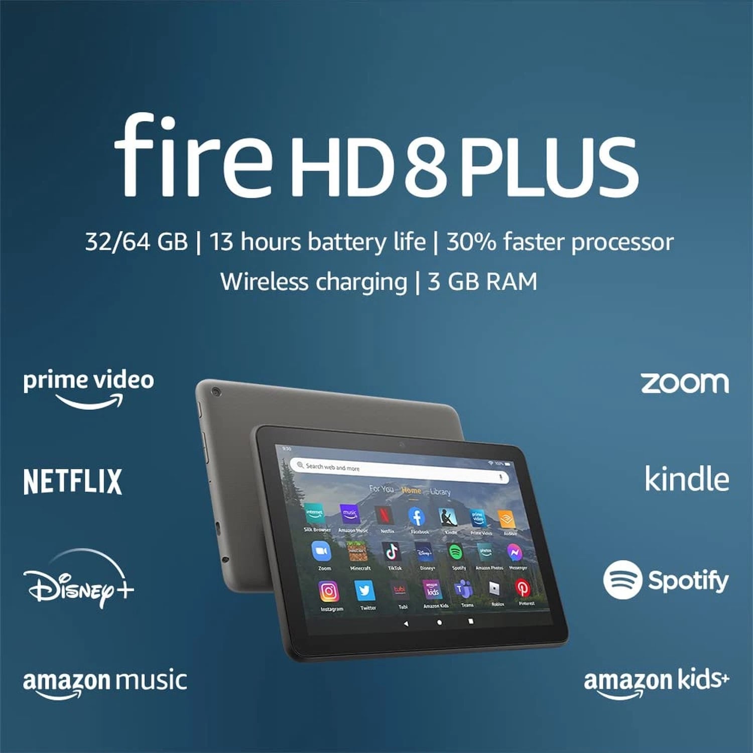 Amazon Fire HD 8+ 12th Tablets