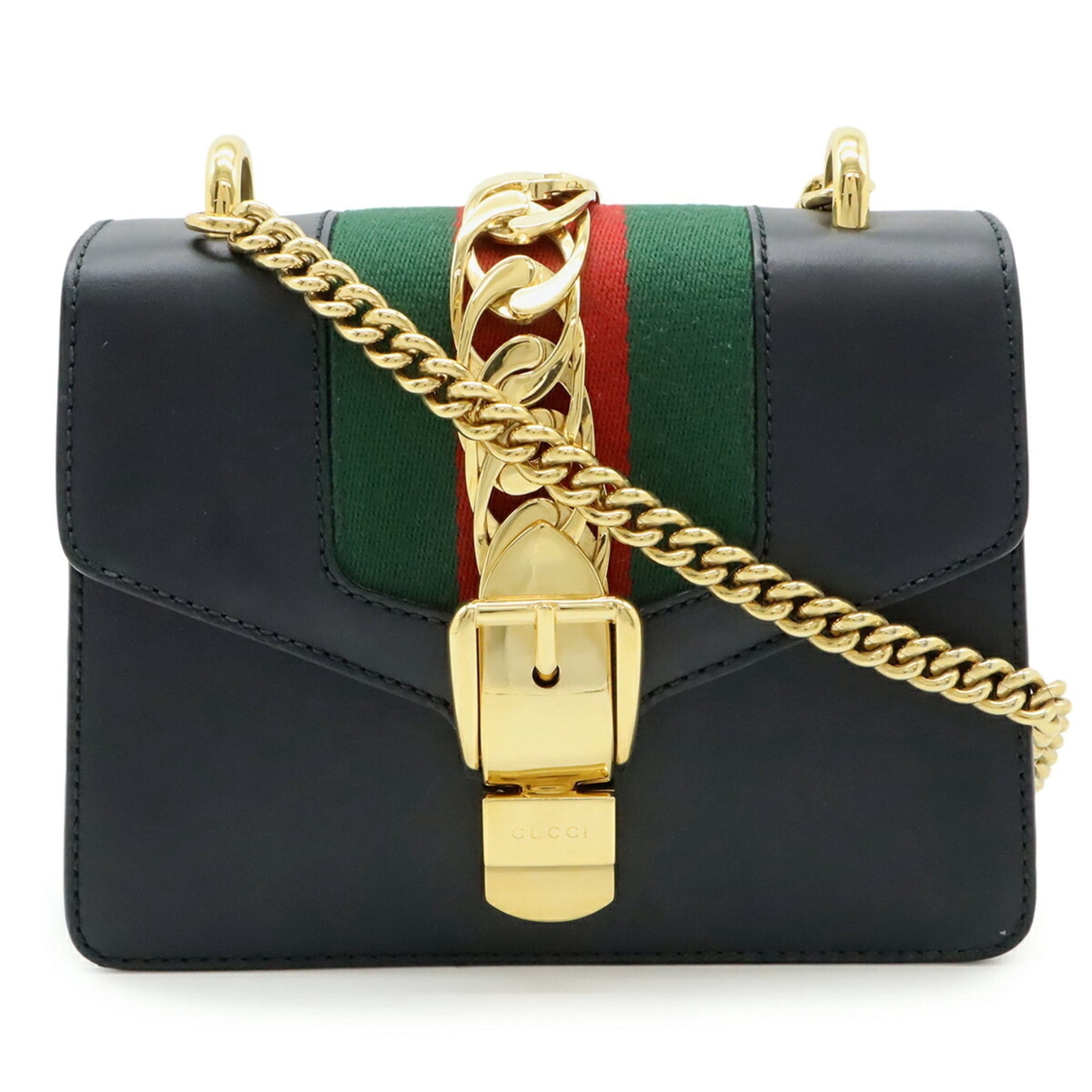 Gucci Sylvie Women's bags Small Multicolor Calfskin Used - Good