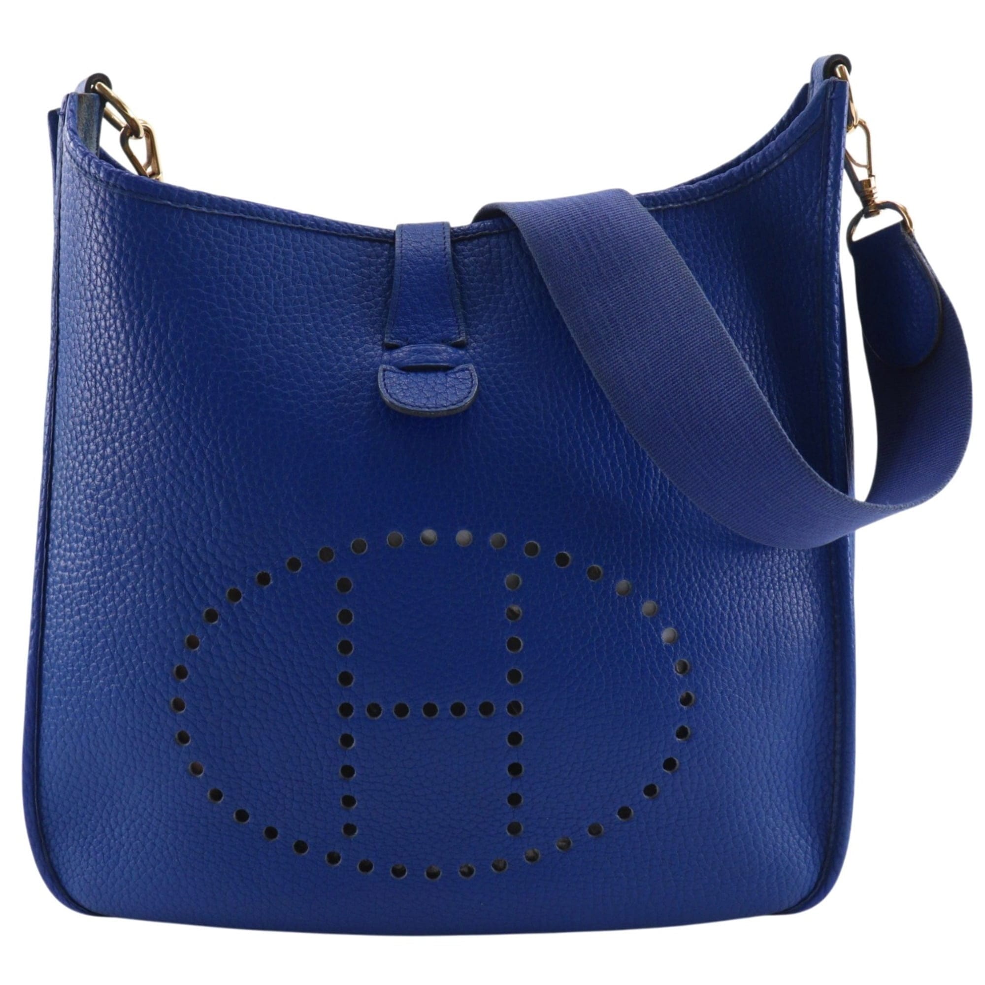 Hermès Evelyne Women's bags Unspecified Blue Clemence New