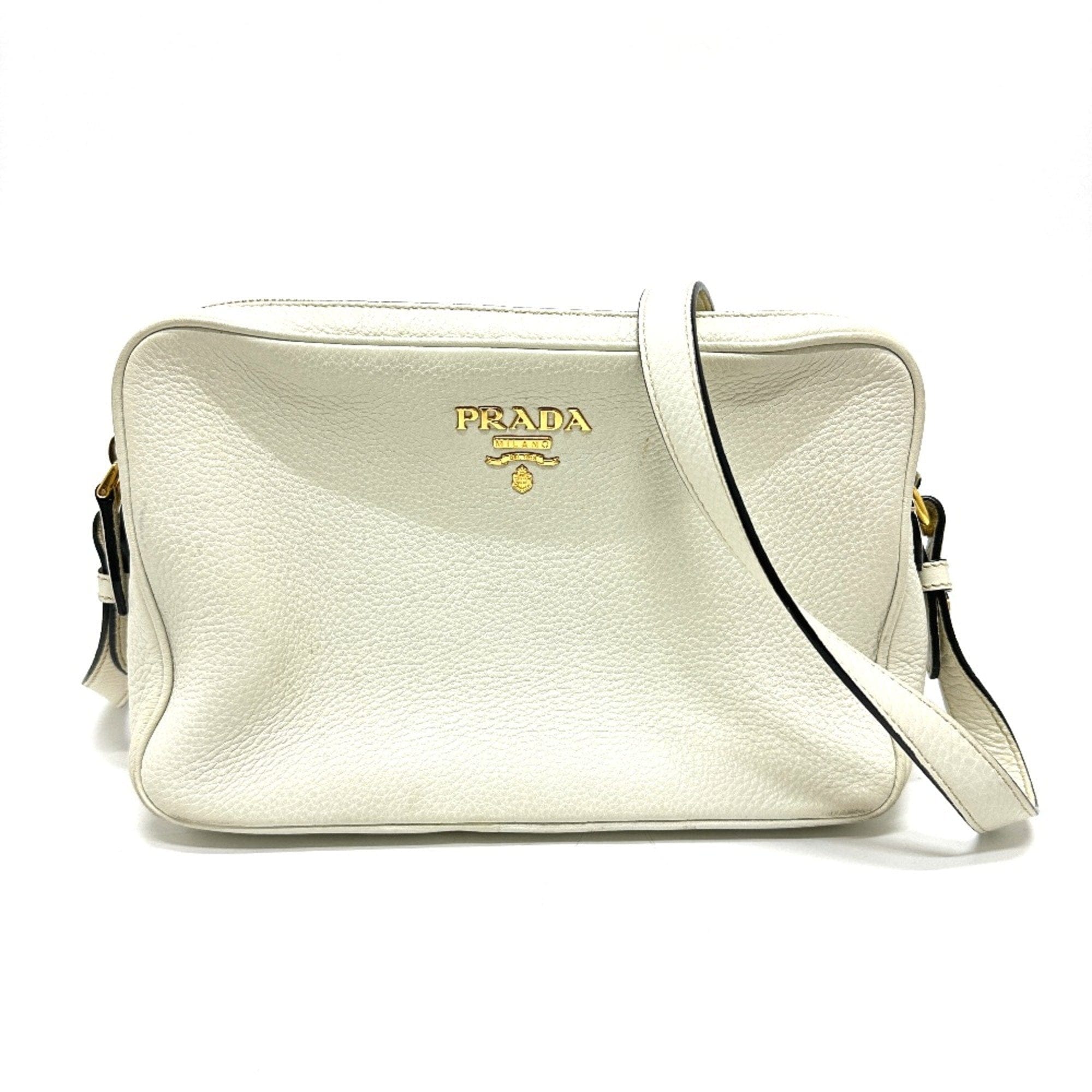 Prada Double Women's bags Unspecified Brown Vitello New